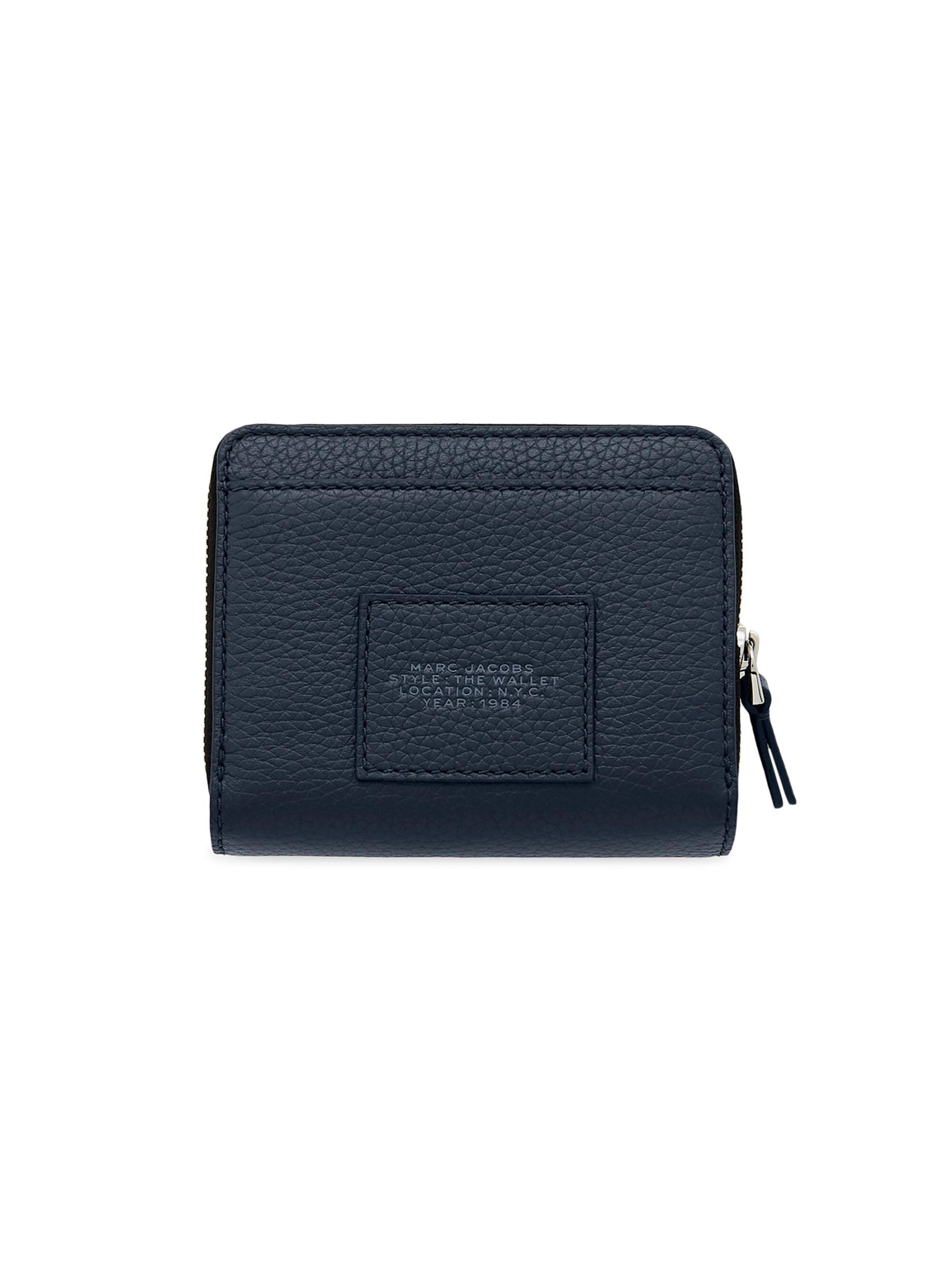 ■MARC JACOBS■ザ レザー コンパクト ウォレット ミニ ☆人気！【MARC JACOBS】ザ レザー コンパクト ウォレット ミニ