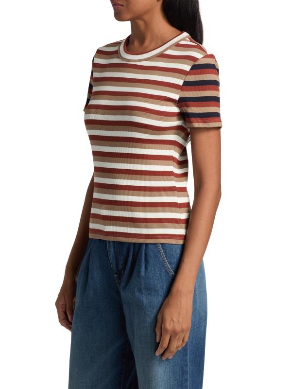 #3: تي شيرت برويت من القطن القابل للتمدد - حمامة الشعير من خشب البلوط الأحمر