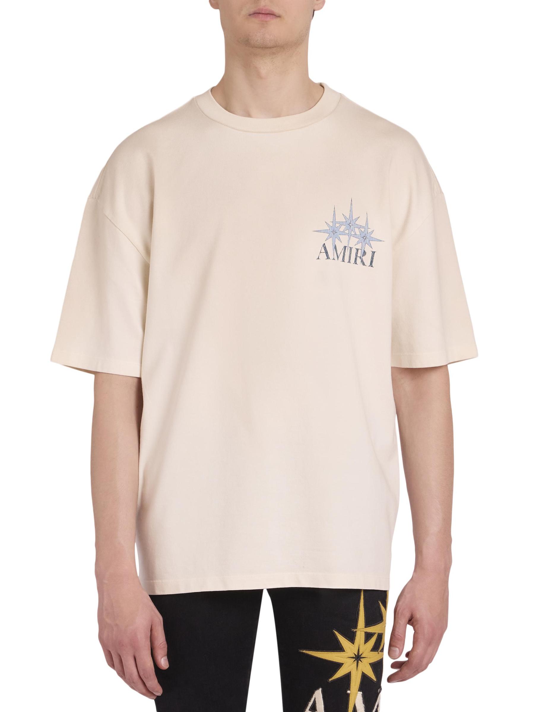 Shop Amiri - Starburst Oversized Crewneck T-Shirt | Saks Fifth