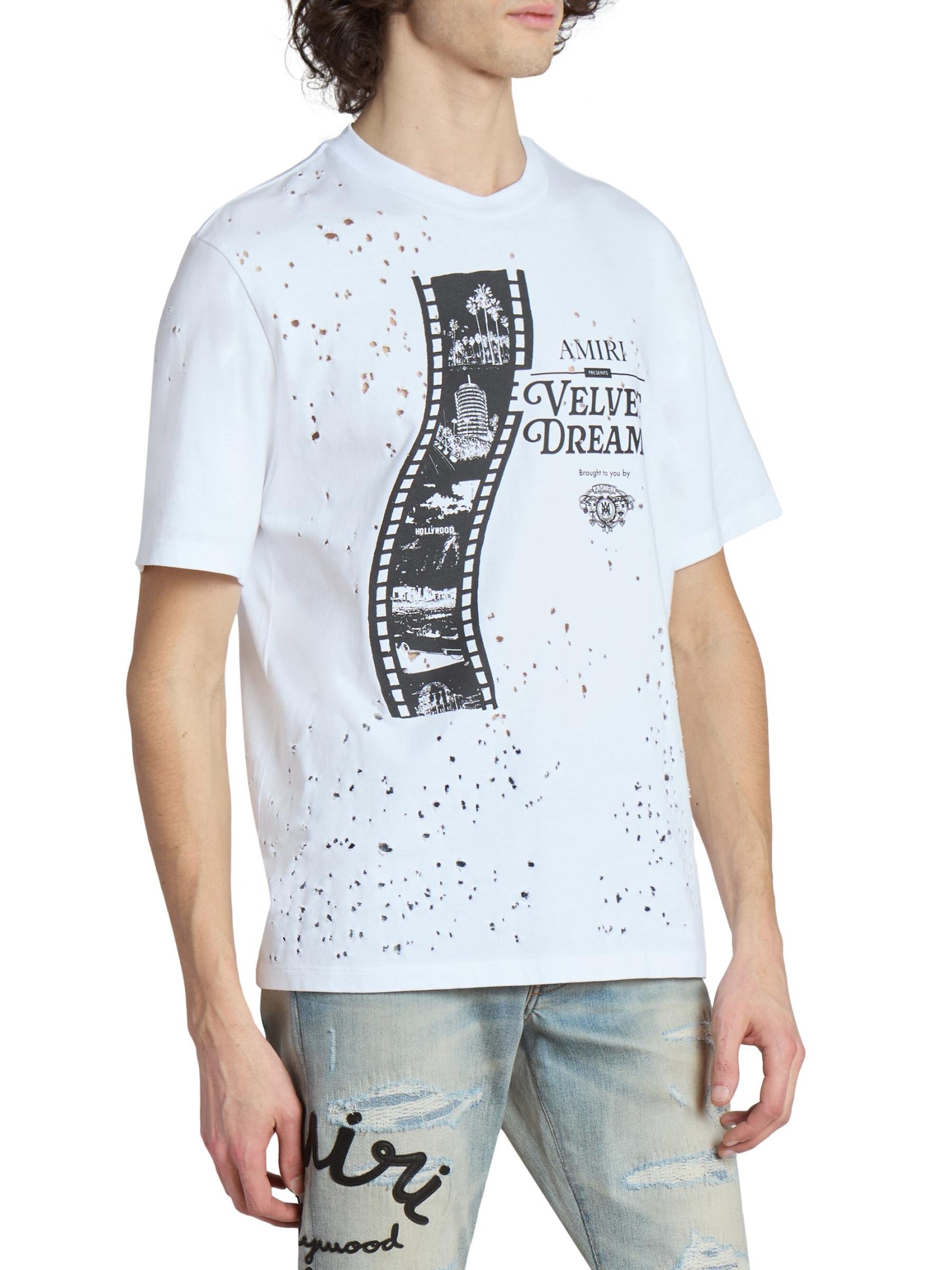 Shop Amiri - Film Shotgun Logo T-Shirt | Saks Fifth Avenue