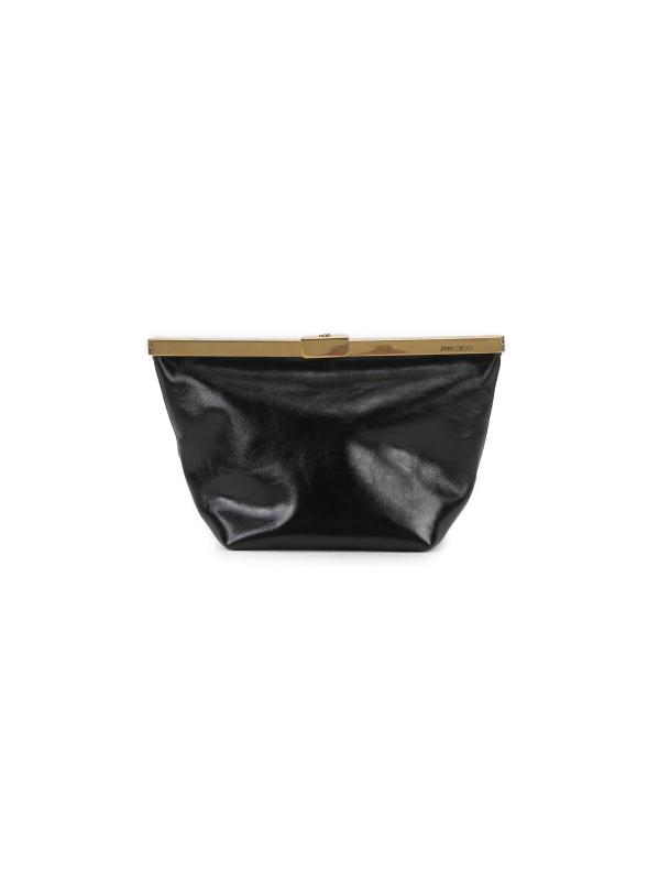 Ganache Leather Shoulder Bag