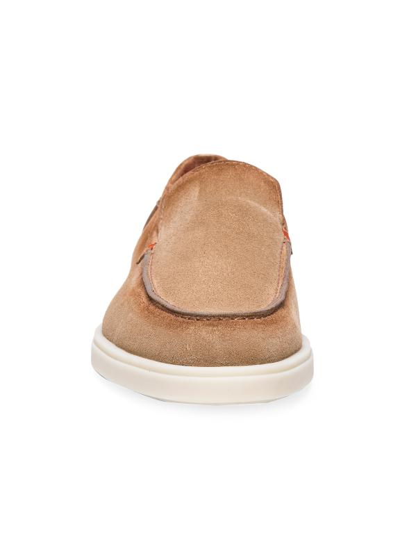 Santoni - スリッポン・スエード・ローファー をオンライン購入