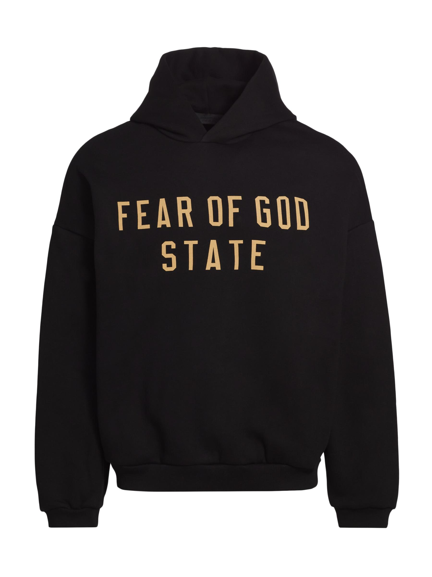 Fear of God Essentials - ロゴ入りフリースパーカー を