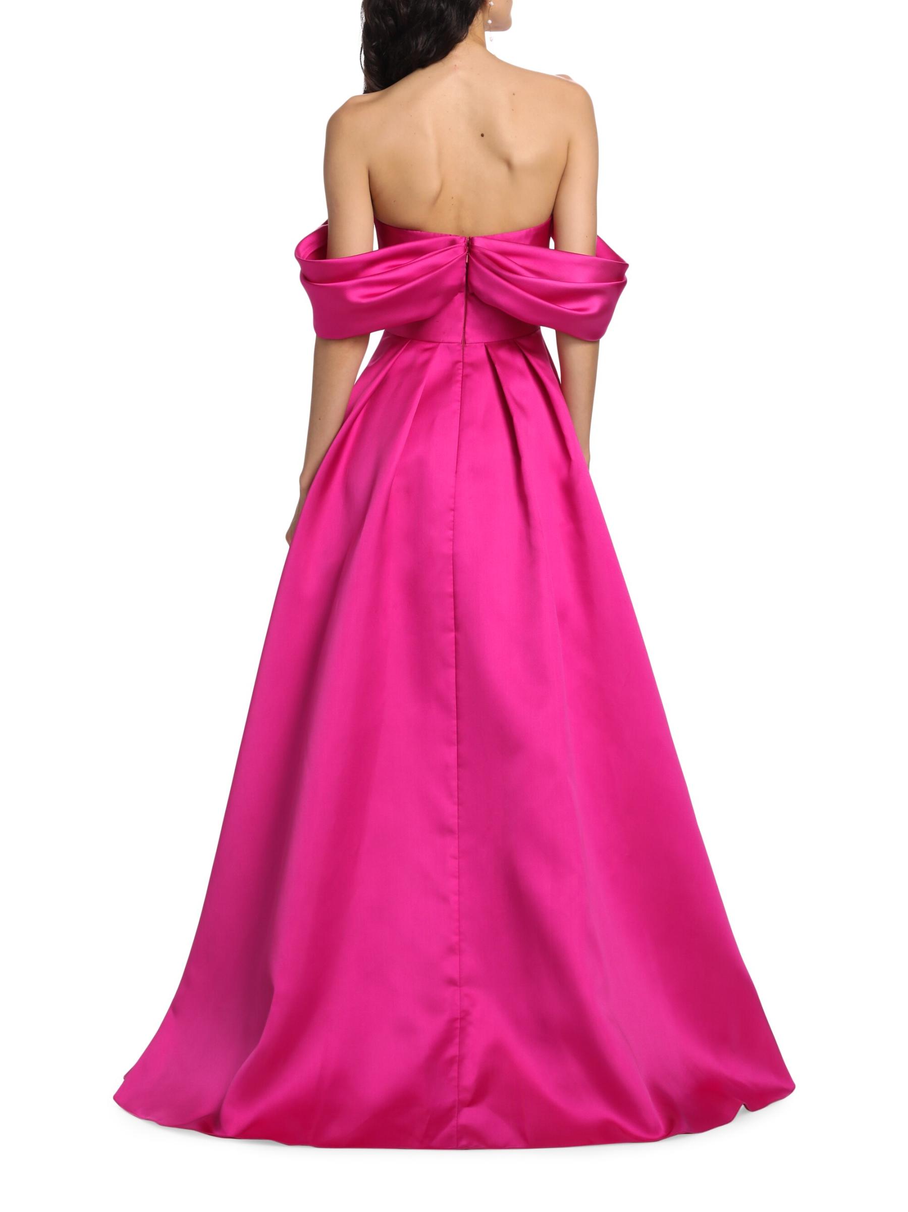 Shop Vera Wang Bride - Viktor Off-The-Shoulder Mikado Gown