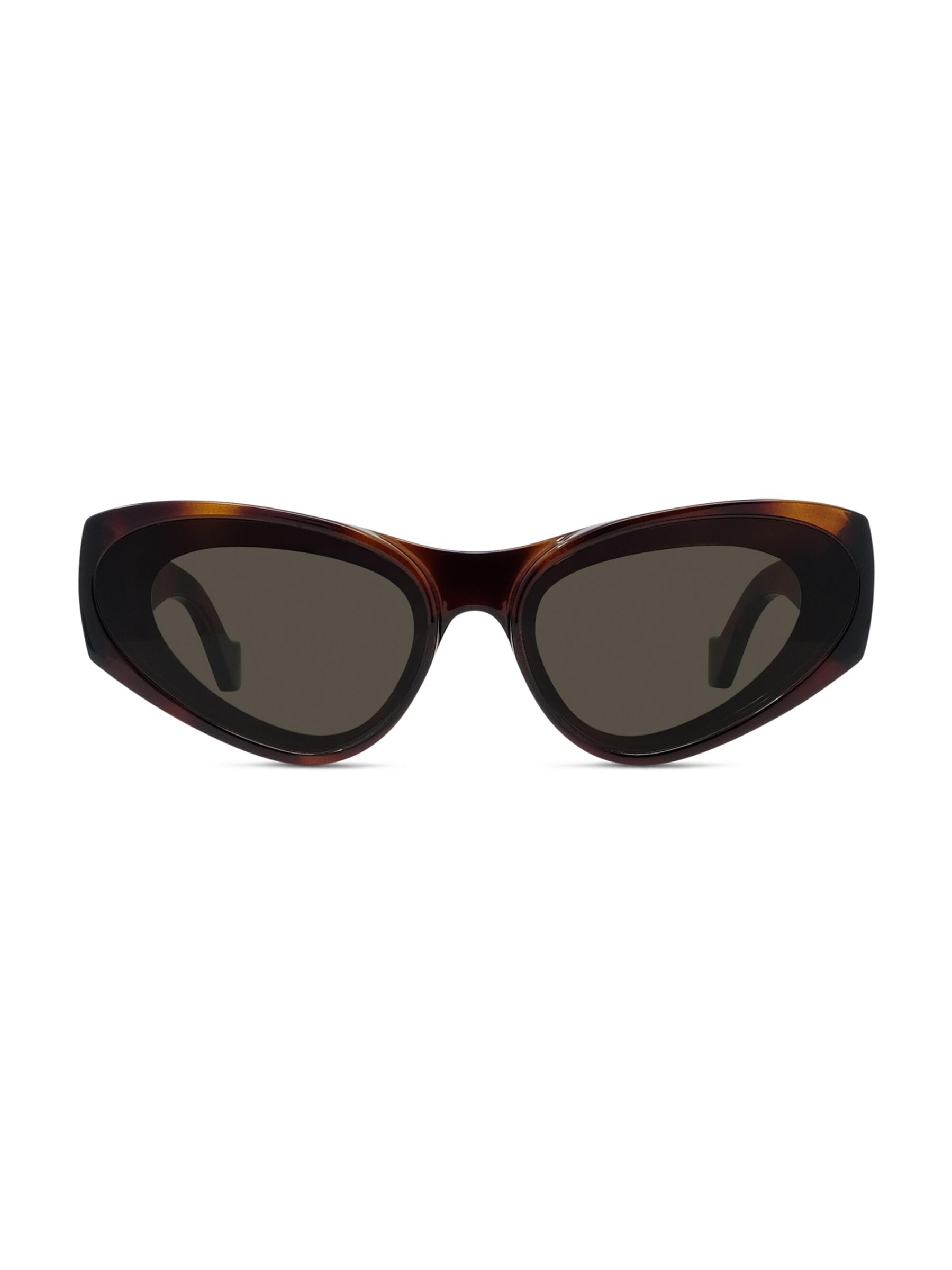 Shop Loewe - LOEWE x Paula's Ibiza Havana 62MM Cat-Eye