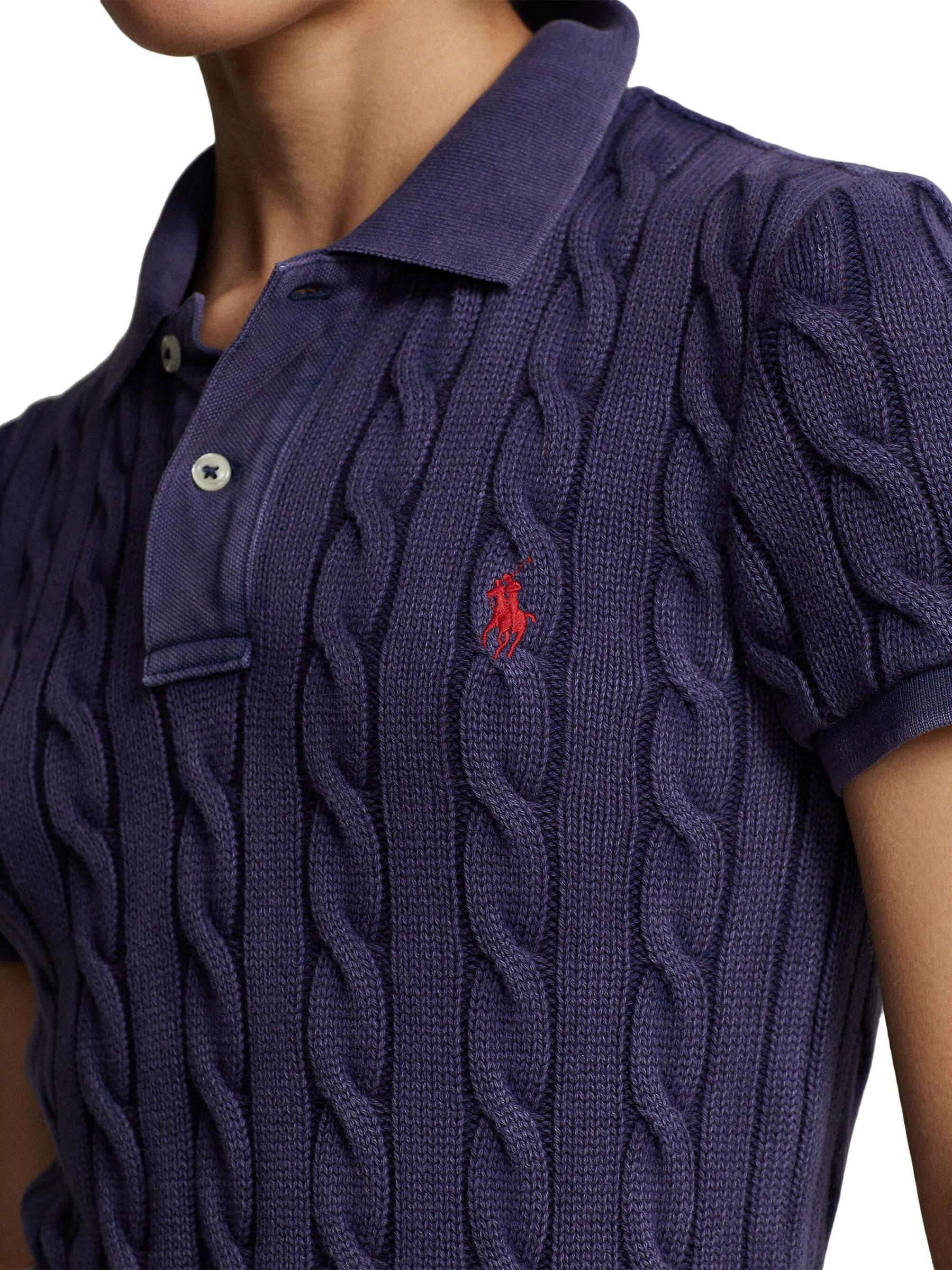 Polo Ralph Lauren - ケーブルニット・ポロシャツ をオンライン