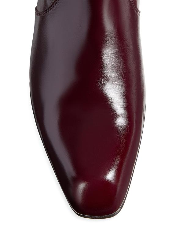 #3: بوت للكاحل من جلد كولت - بوردو