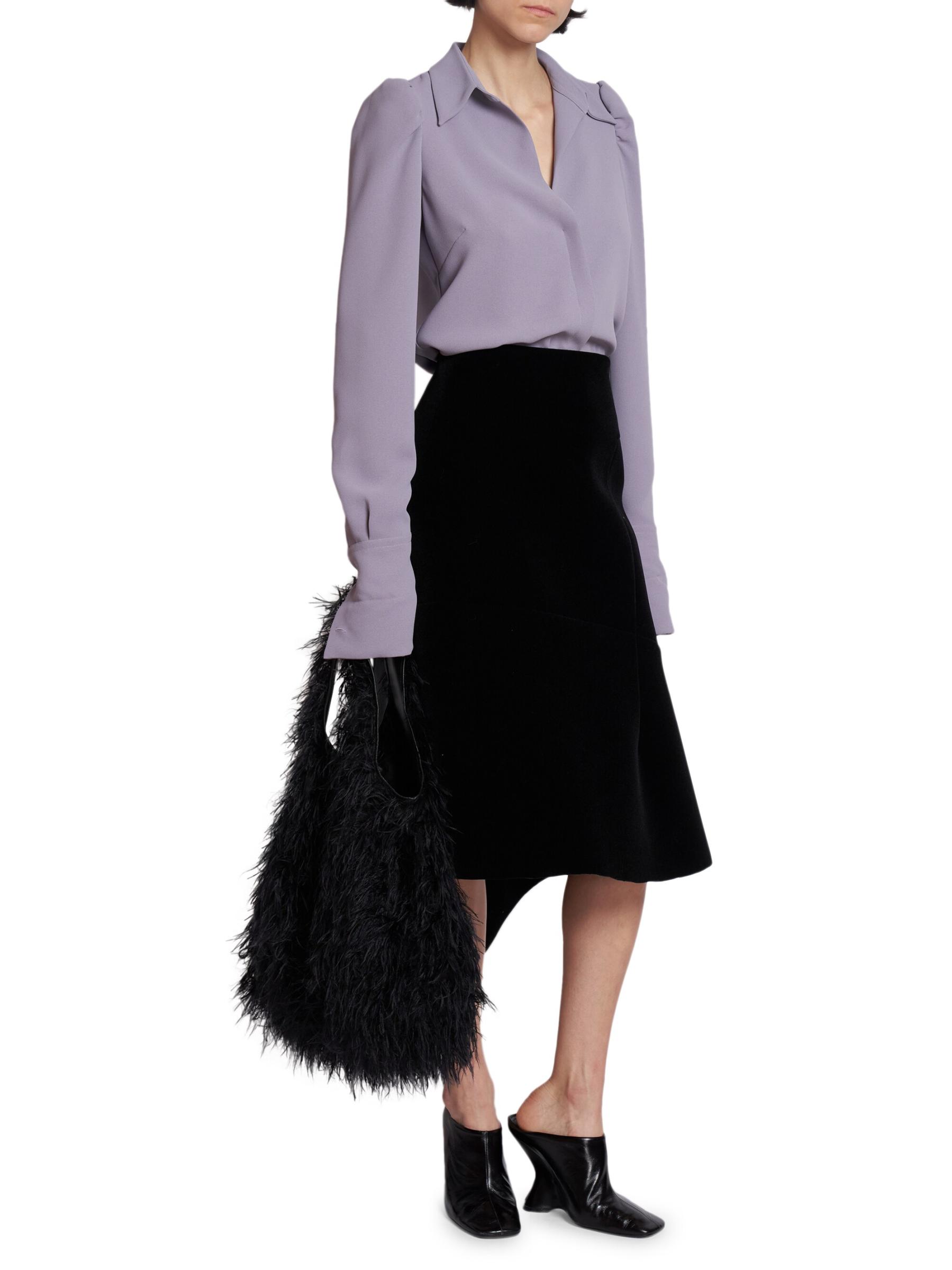【箱付美品】ドリスヴァンノッテン　ファー　バッグ 送料無料】Dries Van Noten [ドリス ヴァン ノッテン] / fur bag