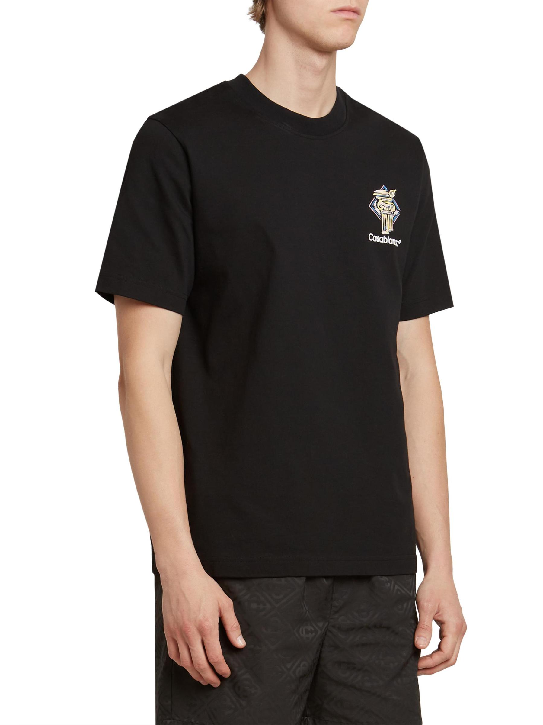 Shop Casablanca - Diamond Column Printed T-Shirt | Saks Shop Casablanca - Diamond Column Printed T-Shirt | Saks