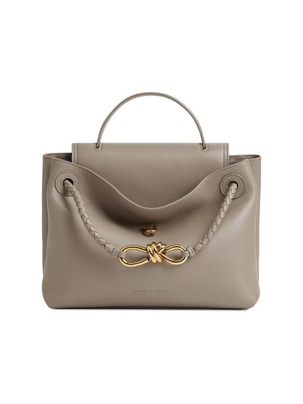 #7: حقيبة Ciao Ciao الصغيرة ذات المقبض العلوي من الجلد - LIMESTONE BRASS