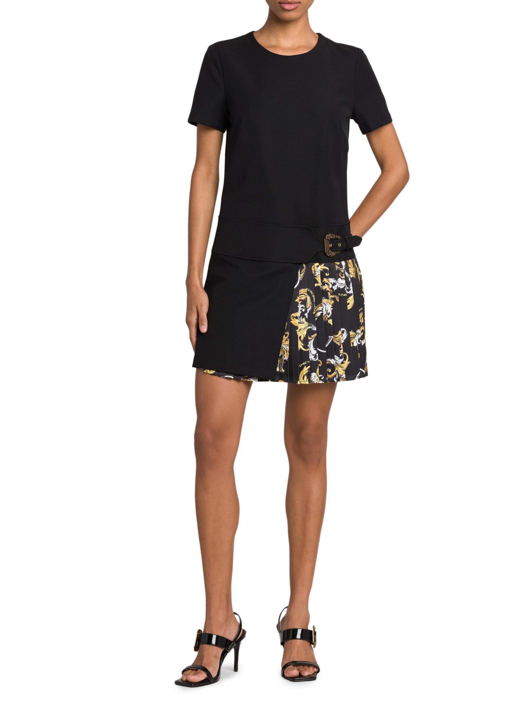 【23AW NEW】VERSACE / バロックプリント ベルト付きミニドレス 23AW NEW】VERSACE / バロックプリント ベルト付きミニドレス