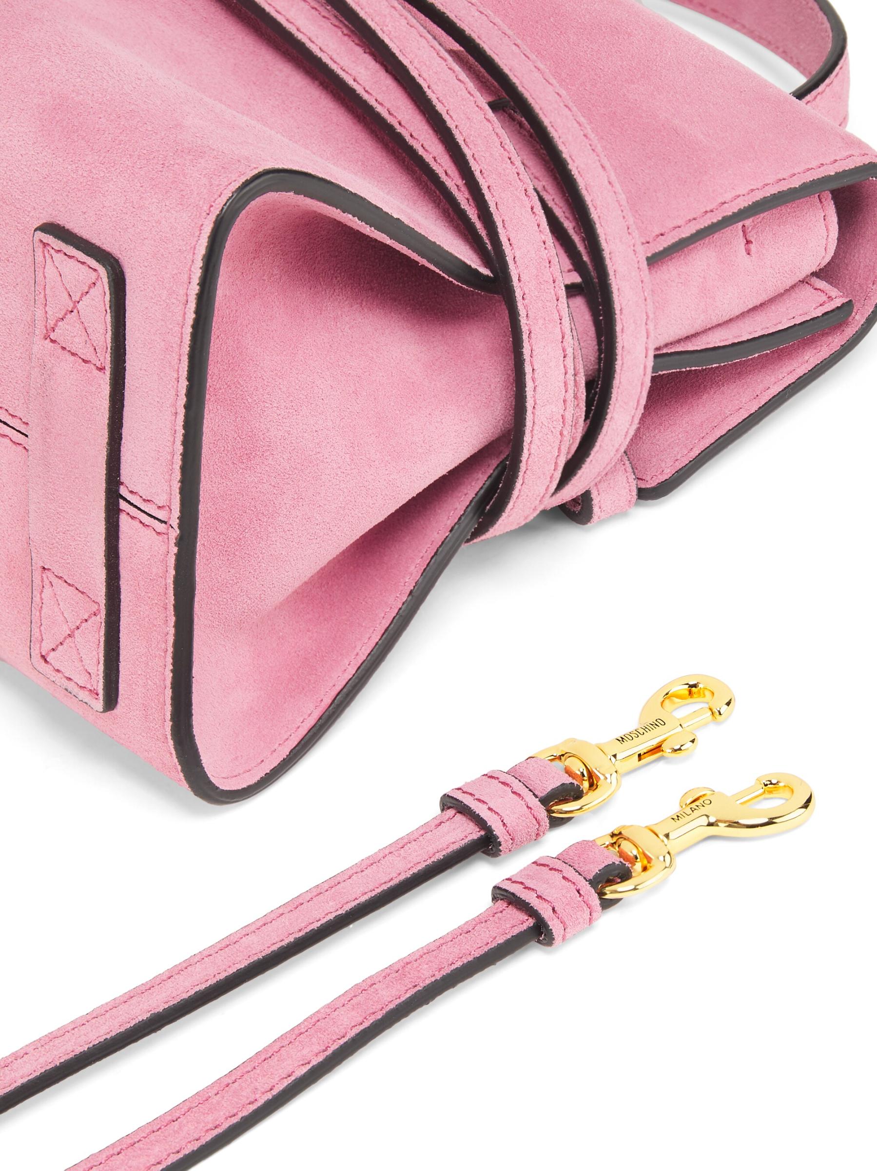 【Moschino】タイミーレザーショッピングバッグ Moschino - タイミー・レザー・ハンドバッグ をオンライン購入