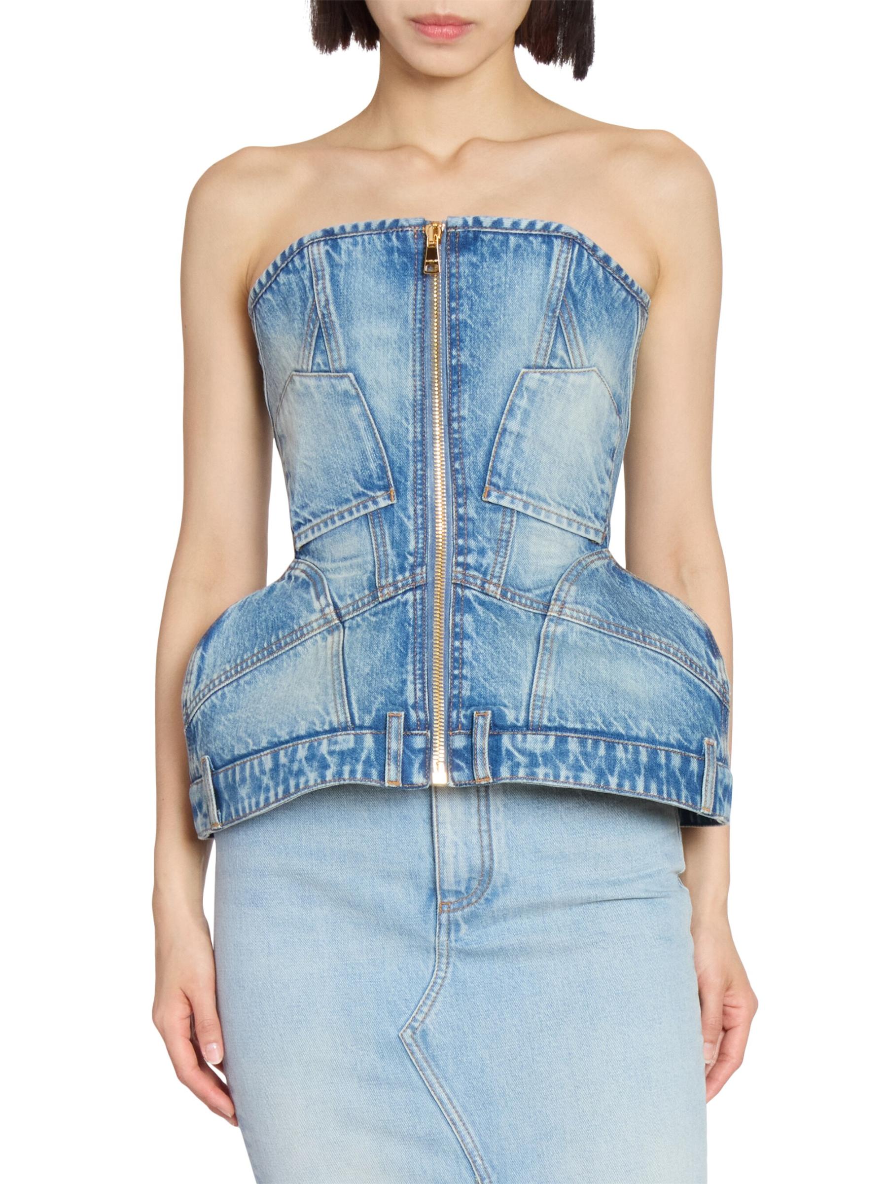 lapeaudegem mall bustier 新品 Jia Notched Bustier Top | Love, Bonito US