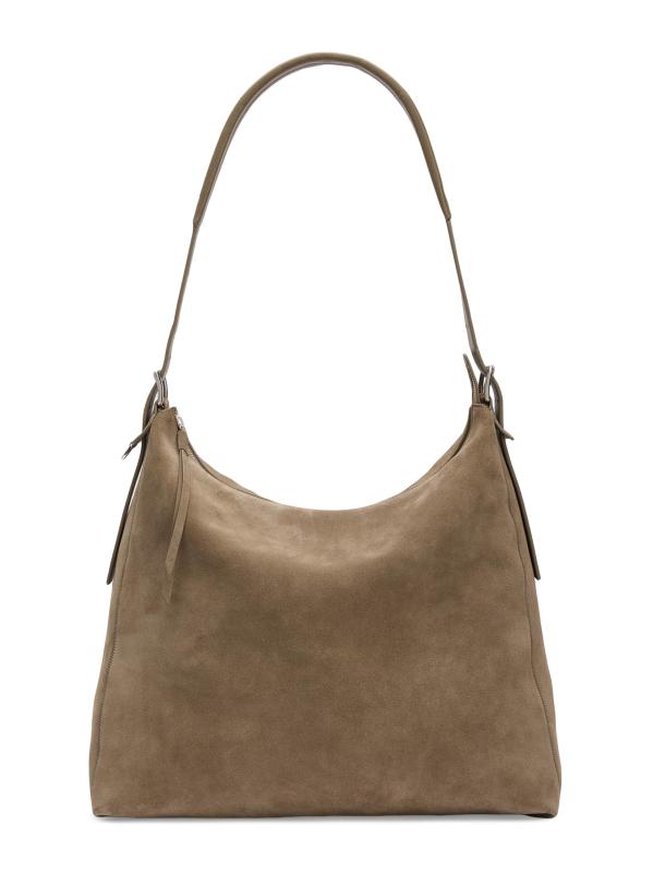 Lemaire - ベルト付きスエード・ホーボーバッグ をオンライン Lemaire - ベルト付きスエード・ホーボーバッグ をオンライン