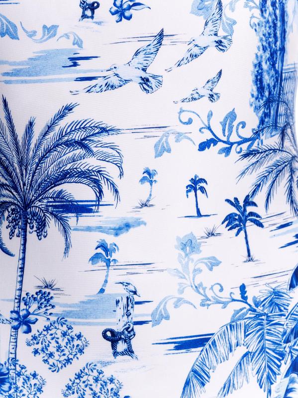 #6: ملابس السباحة ذات الوجهين من كورالين تيلز - متعدد الألوان