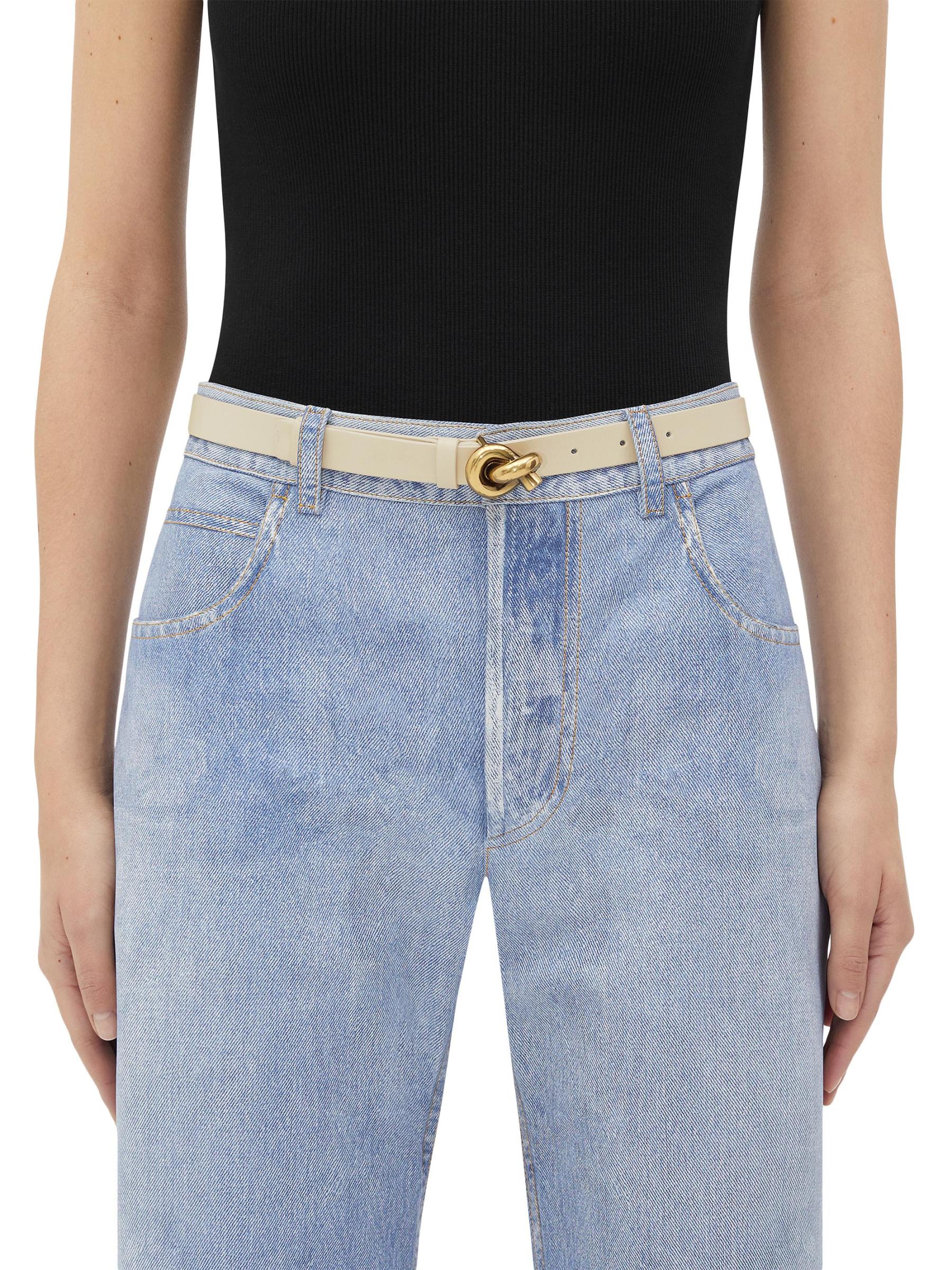 Bottega Veneta - ノットレザーベルト をオンライン購入 | Saks Fifth