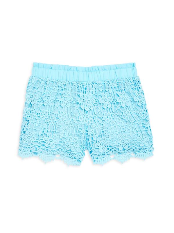 شورت كروشيه للأطفال الصغار والفتيات الصغيرات