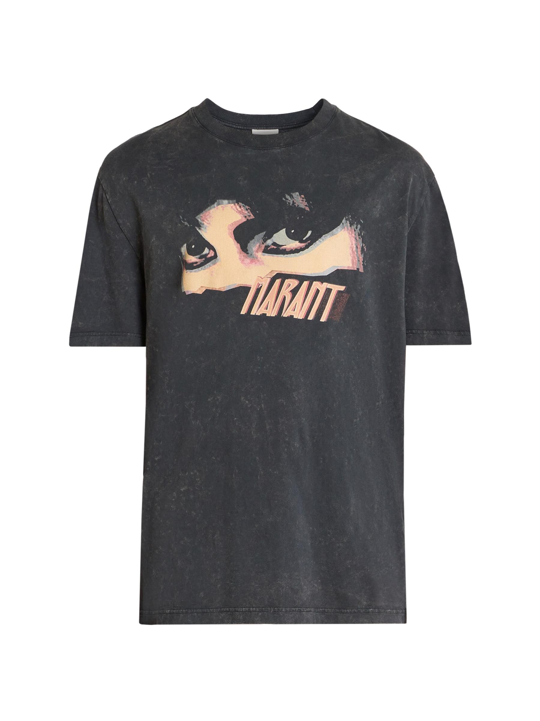 Isabel Marant - ヒューゴ グラフィック コットン Tシャツ を