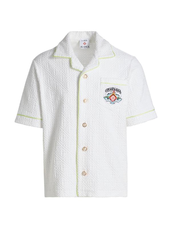 قميص مونوغرام منقوش من تويلينج