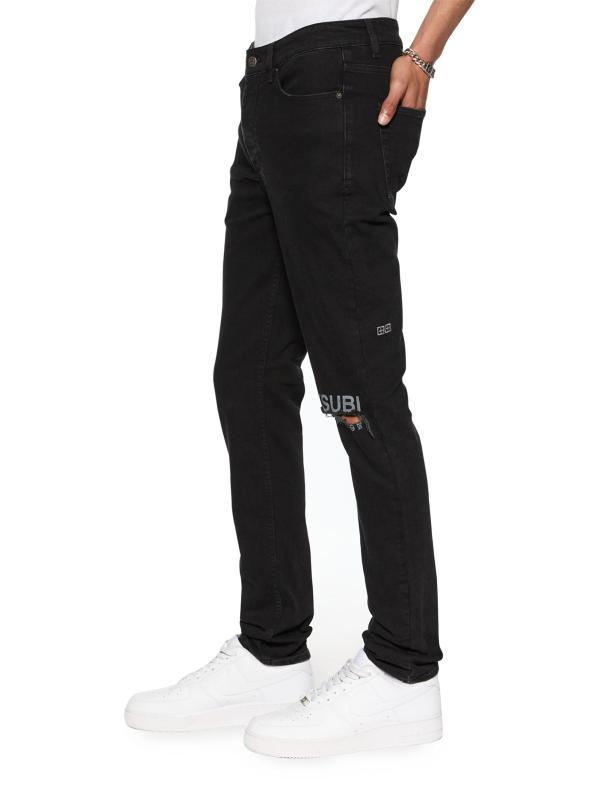 Shop Ksubi Democrazy Chitch Laid Back Slim-Fit Jeans Saks