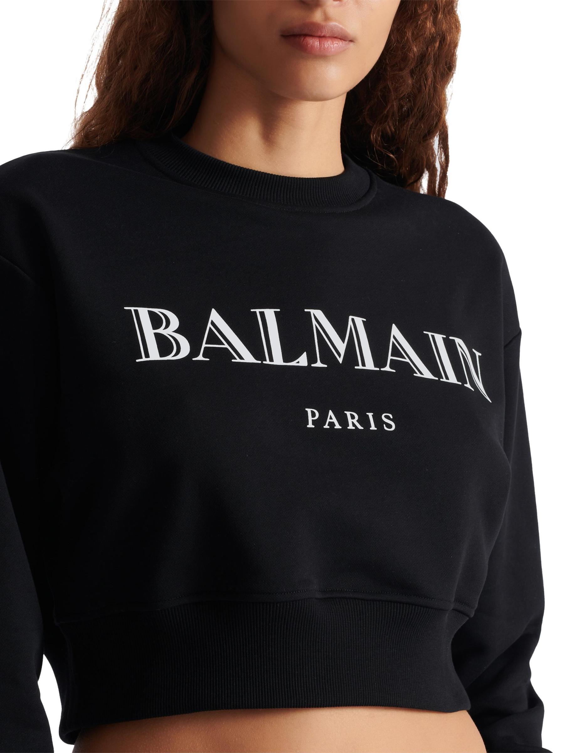 BALMAIN ロゴトレーナー　スウェット　黒 楽天市場】BALMAIN PARIS バルマン スウェット トレーナー