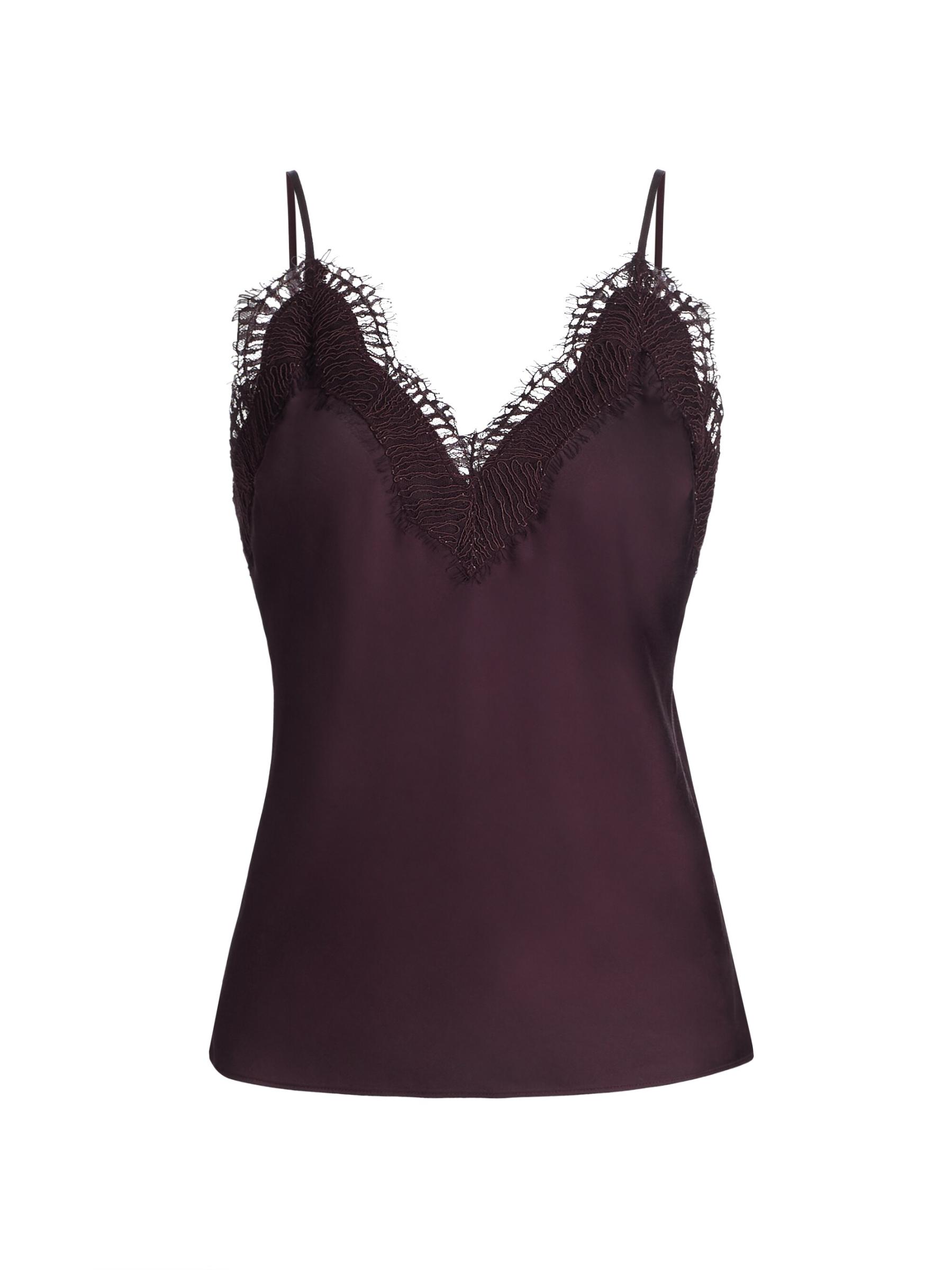 Presley Lace-Trim Relaxed Top