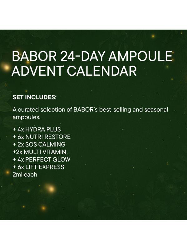 #7: تقويم ظهور الأمبولة لمدة 24 يومًا - NO COLOR