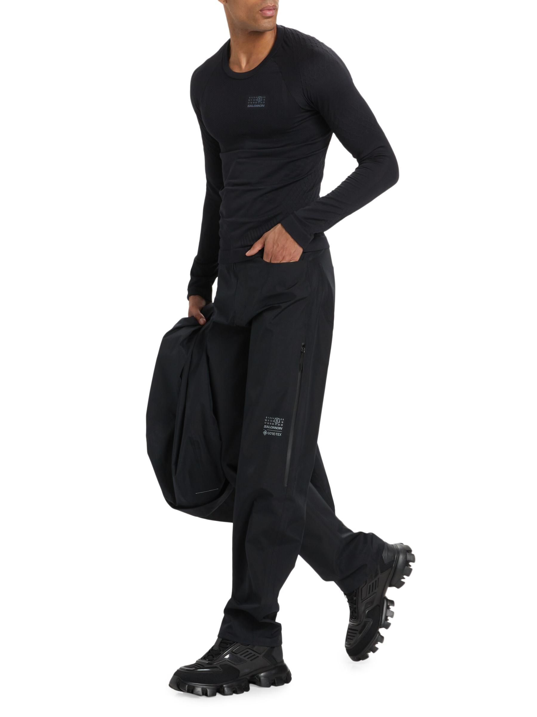 MM6 Maison Margiela SALOMON テクスチャーロングスリーブトップ Shop MM6 Maison Margiela - MM6 Maison Margiela x Salomon