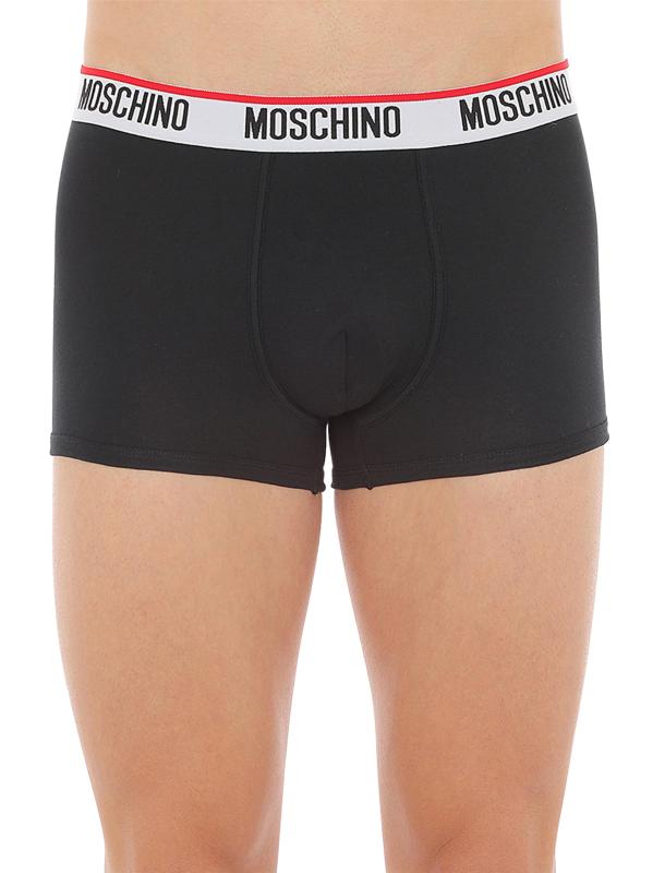 #2: سراويل بوكسر بشعار الماركة - أسود