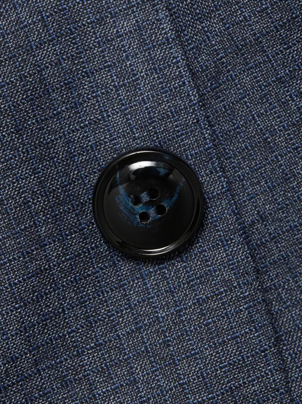 #6: بدلة مايكرو بوكس من الصوف - أزرق بريدي