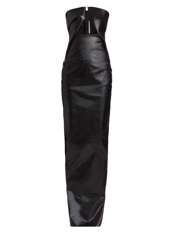 【RICK OWENS】コート デニム プロング ガウン 2色展開 Rick Owens - コート・デニム・プロング・ガウン をオンライン