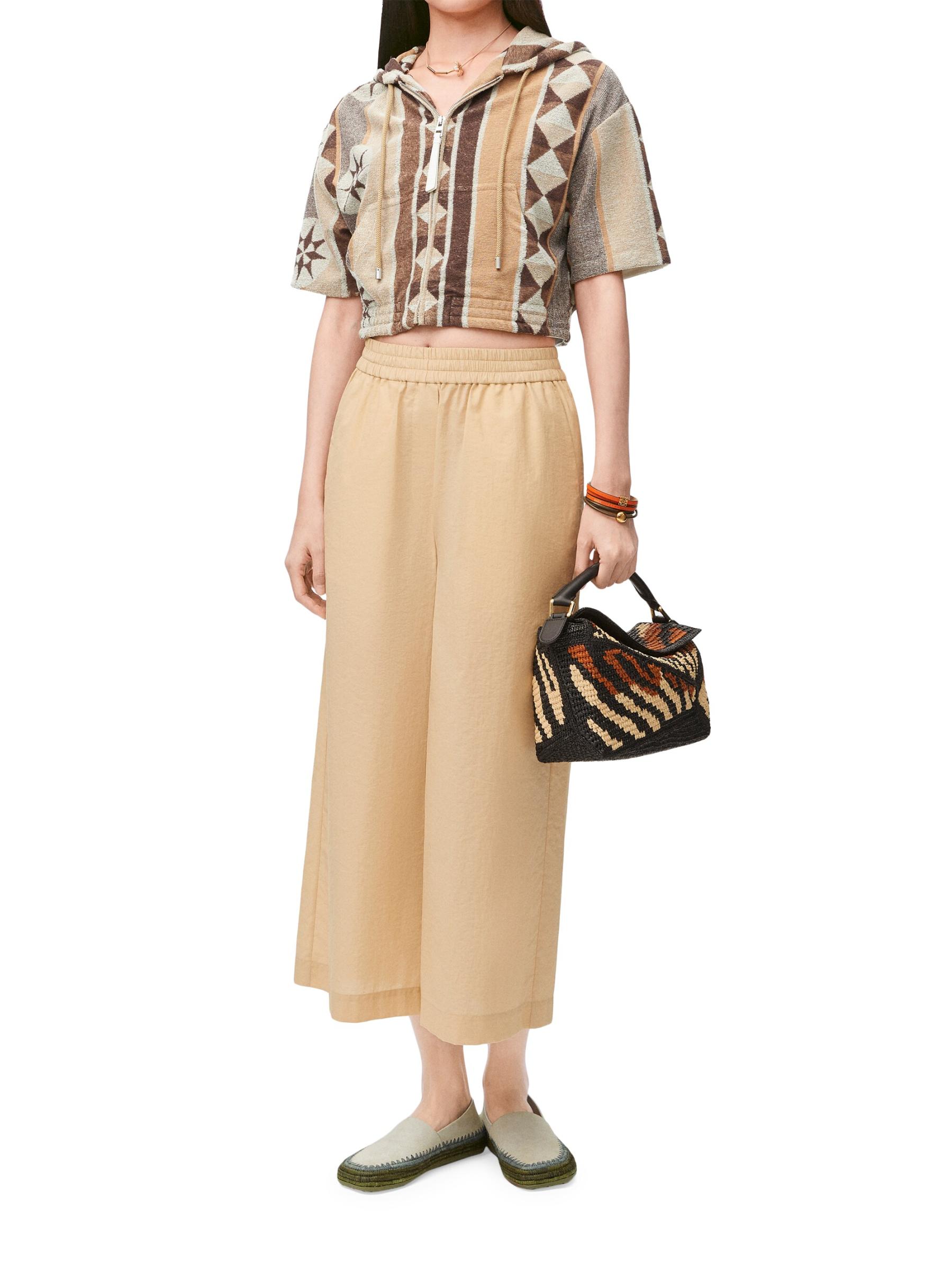 LOEWE Paula's Ibiza cotton wide-leg pants ワイドレッグパンツ LOEWE Paula's Ibiza cotton wide-leg pants ワイドレッグパンツ