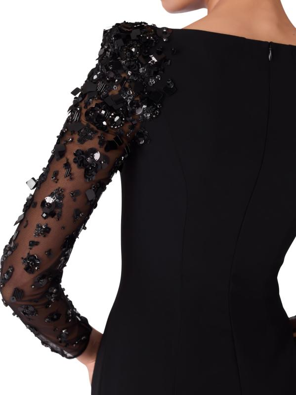 #5: فستان سيلفيا مزين بأكتاف مكشوفة - عرق السوس