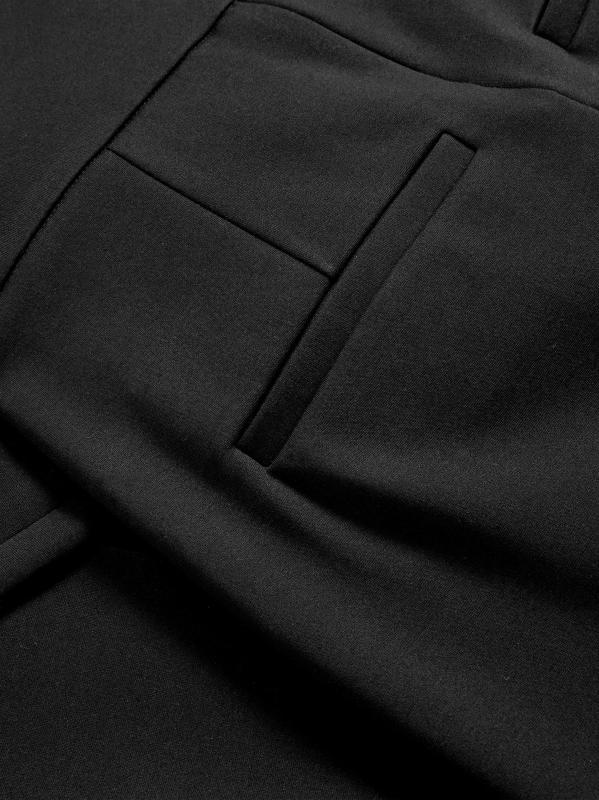 #6: بنطال كاليندا واسع الساق - أسود