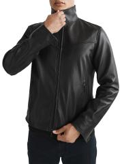rag & bone ブラックレザーライダースジャケット rag & bone（ラグアンドボーン）の「rag & bone + Schott