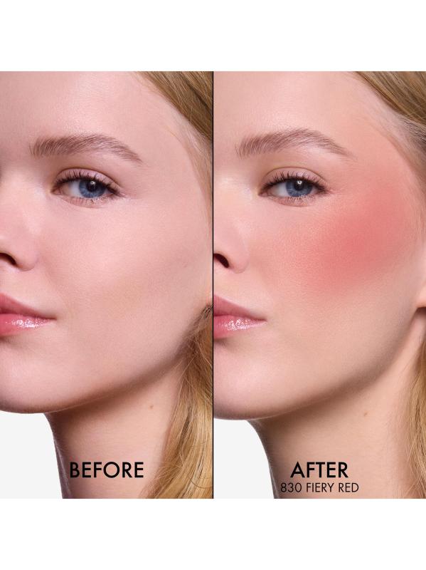 #4: بودرة أحمر الخدود ديور باكستيج روزي جلو بإصدار محدود - 830 FIERY RED