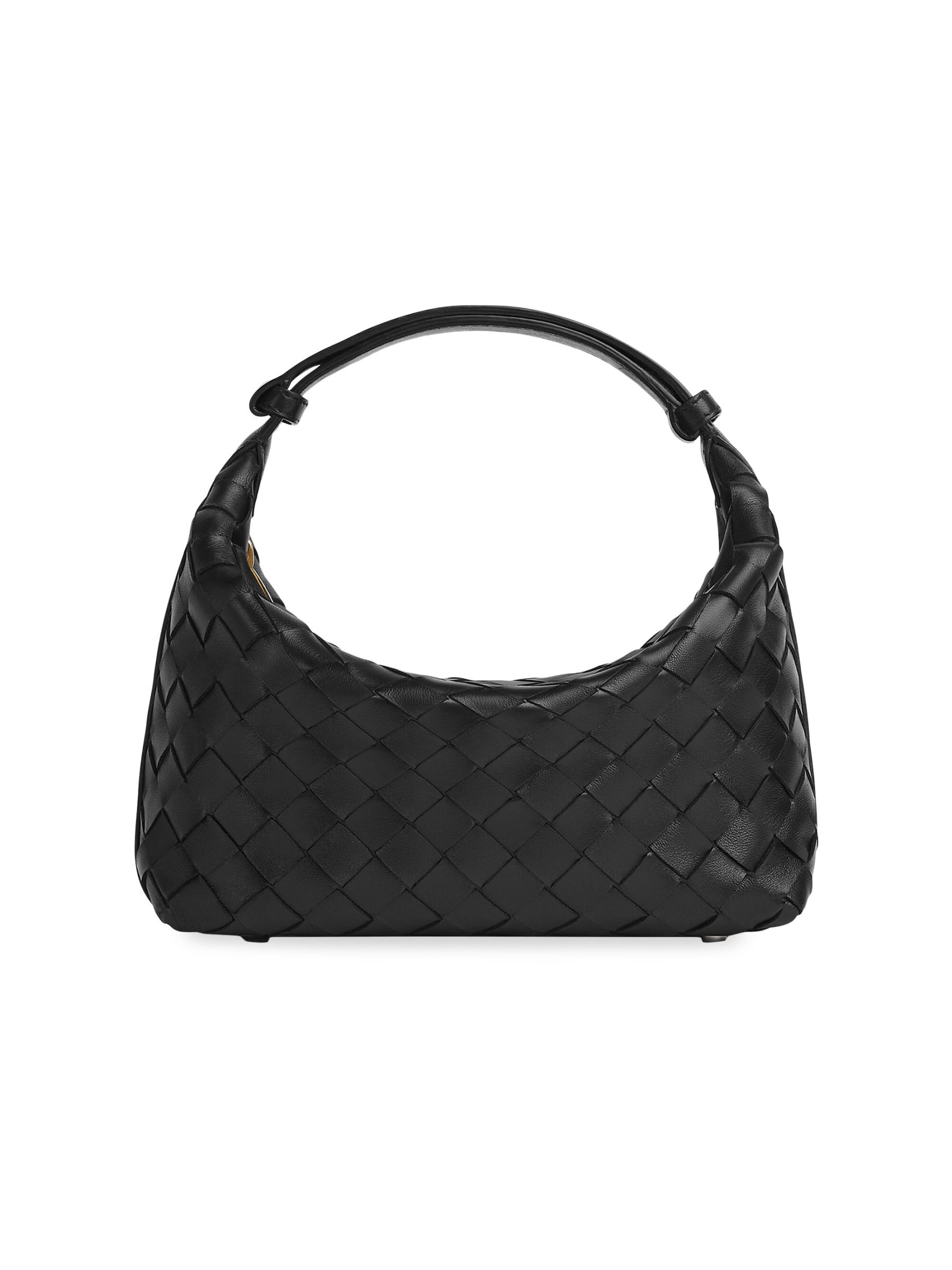 ハンドバッグ BOTTEGA VENETA WALLACE MINI HANDBAG IN INTRECCIATO NAPPA BOTTEGA VENETA Mini Wallace intrecciato leather shoulder bag