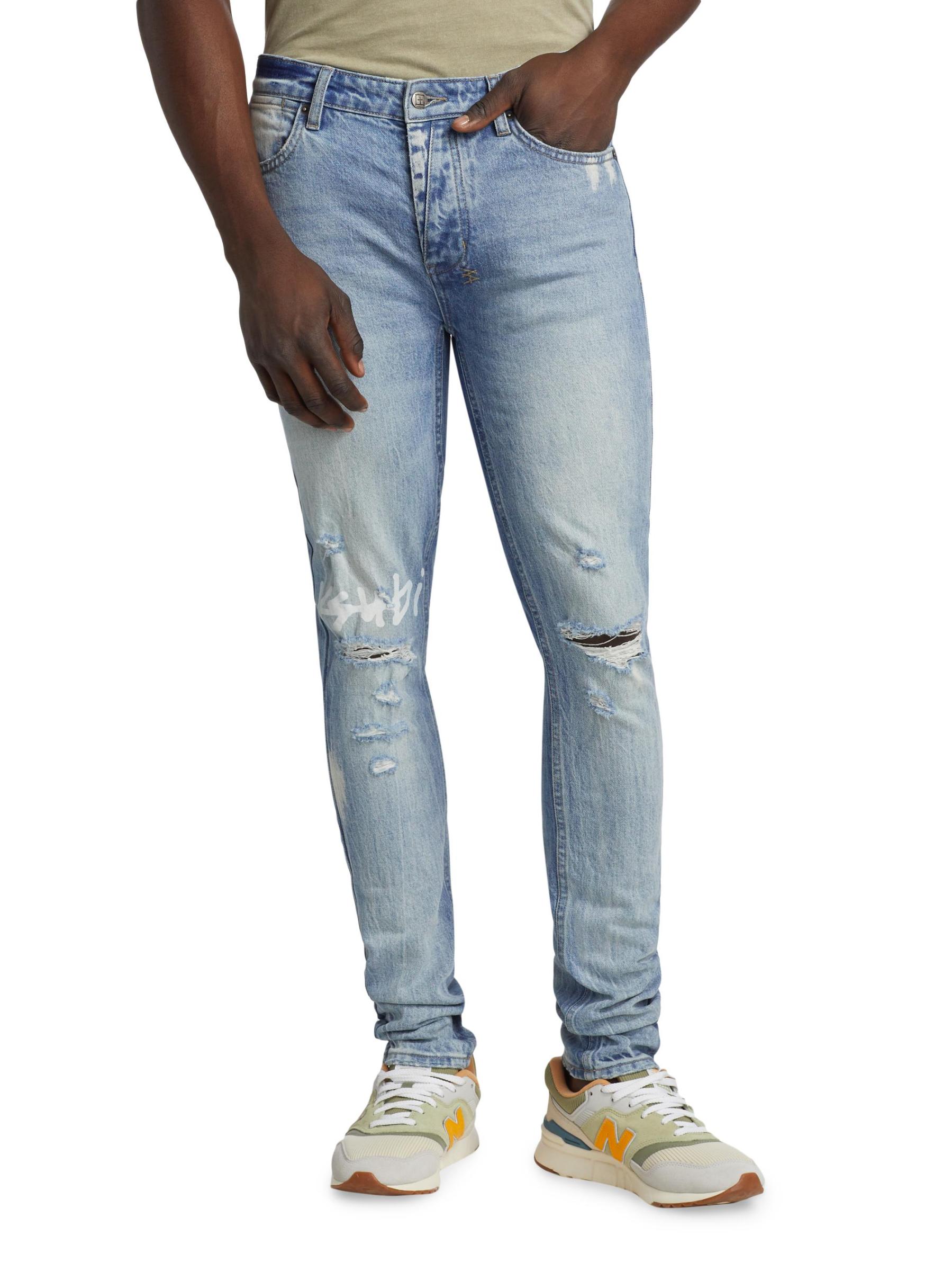 Ksubi Jeans Avenue Denim Skinny SPRAY ON XTRA CHROMA - Main Image