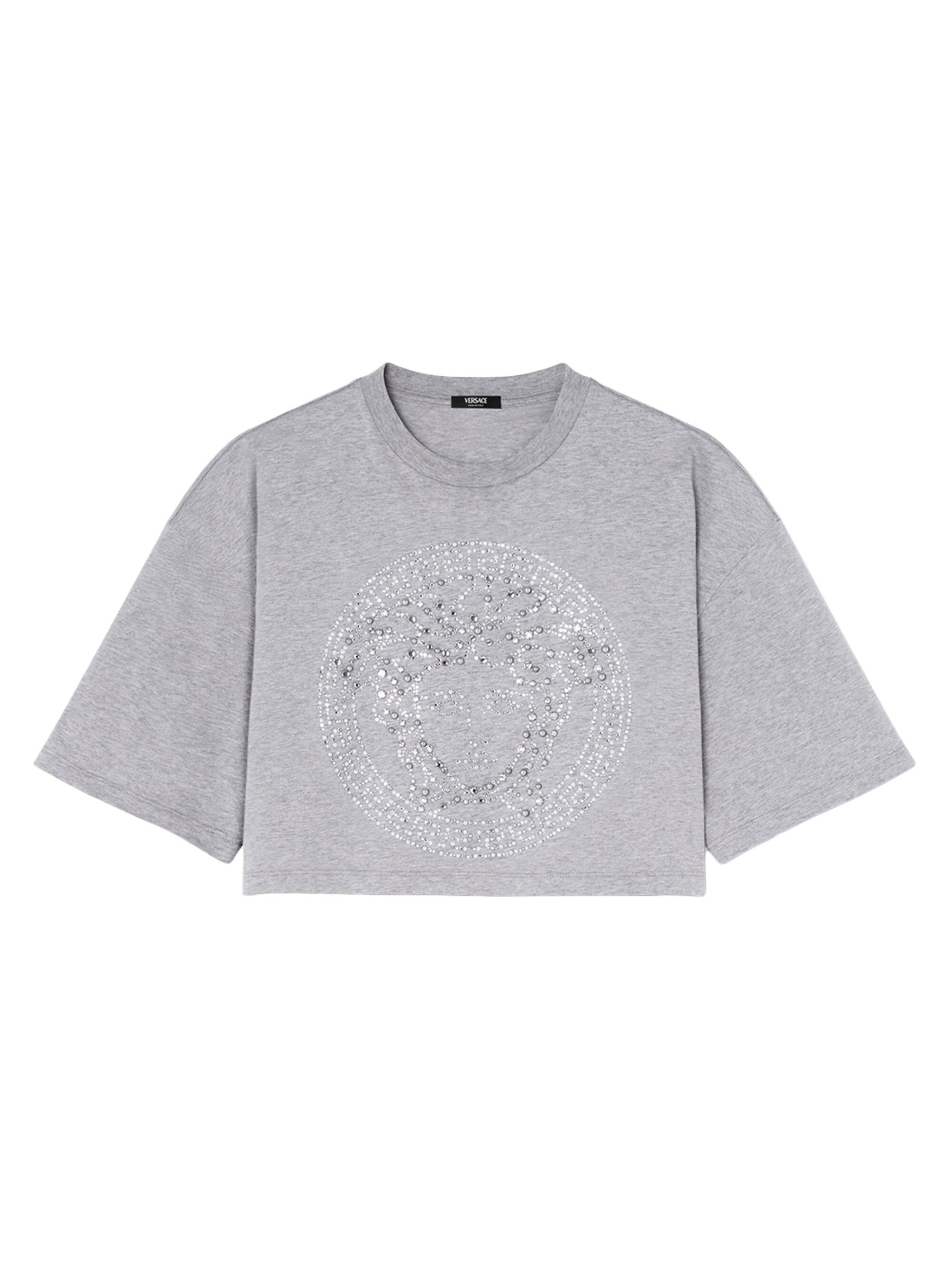 【送料&関税込】Versace Medusa Crop T-shirt Medusa Crop T-Shirt | VERSACE AU