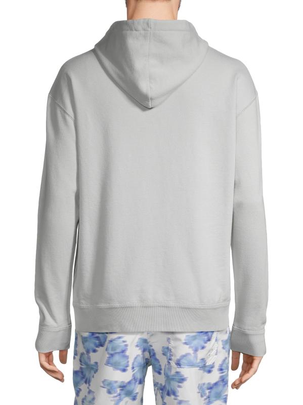 ★Isabel Marant★ Malek Hood Ecru Yellow SW0028HAA1M05HECYE Shop Isabel Marant - Malek Logo Cotton-Blend Hoodie | Saks