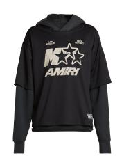 すぐにお届け♪ AMIRI メッシュ 星柄 フーディ AMIRI】MA STAR MESH HOODIE | AYIN