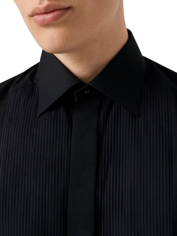 #5: قميص بليسي بمقاس عصري - أسود