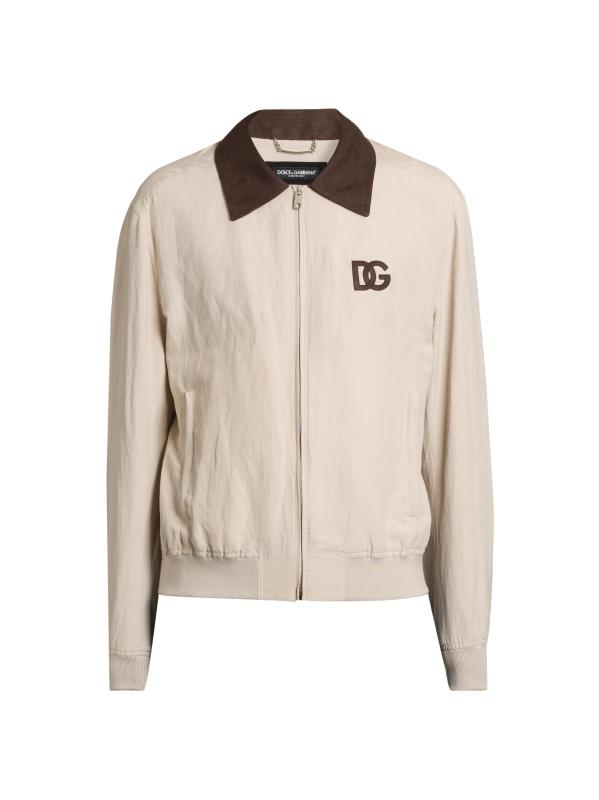 【関税&送料込み】Dolce & Gabbana Linen Jacket Shop DOLCE&GABBANA - Linen-Silk Jacket | Saks Fifth Avenue