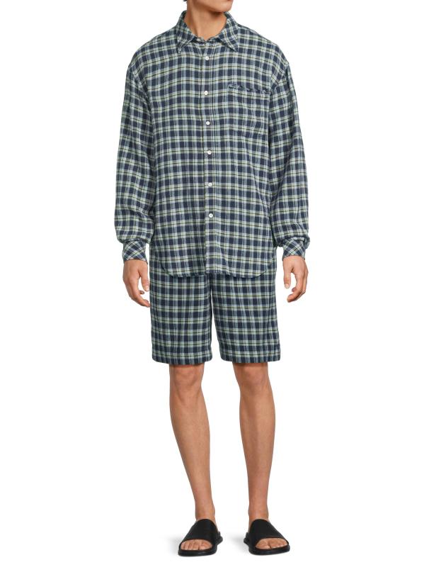 #6: قميص Dune Plaid للشاطئ - القوات البحرية