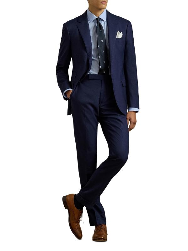 #6: قميص أستون كوتون - أزرق