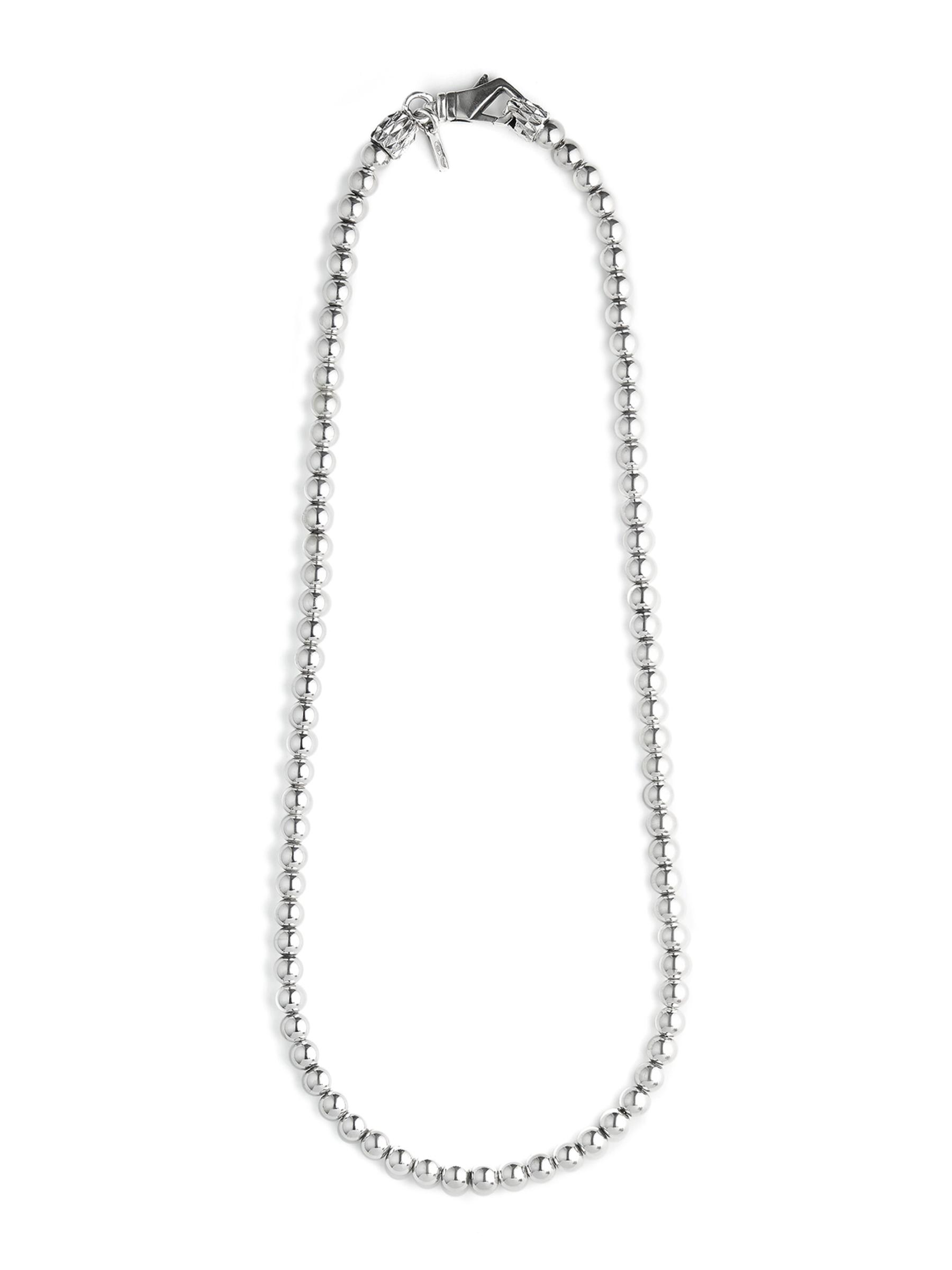 Shop Emanuele Bicocchi - Unisex Sterling Silver Beaded