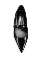 Manolo Blahnik - カンパリフラット 10MM パテントレザー メリー