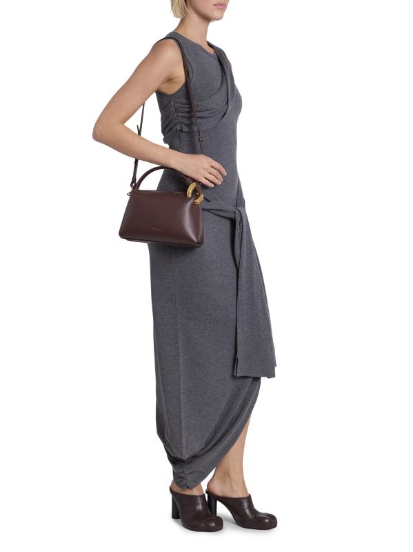 JW Anderson Small Corner レザーハンドバッグ ブラック SMALL JWA CORNER BAG - LEATHER CROSSBODY BAG – JW Anderson