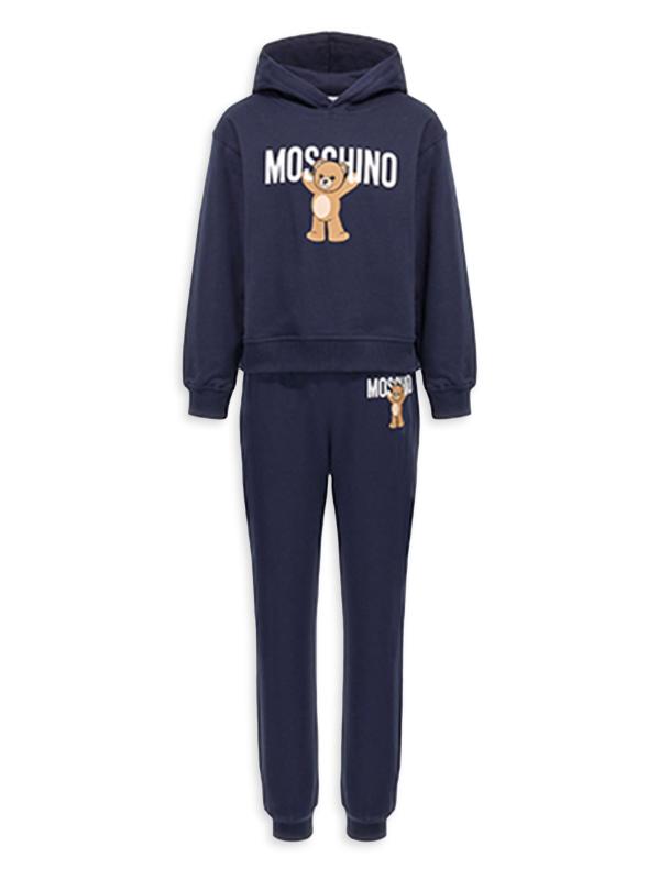 بدلة رياضية بشعار تيدي بير من ليتل بوي آند بوي