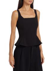 Shop ET OCHS - Isabella Peplum Top | Saks Fifth Avenue France